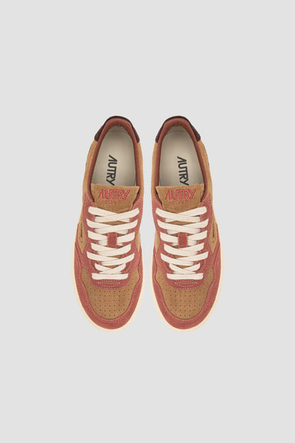 MEDALIST LOW TRIC/SUEDE Bonsrt/Wine