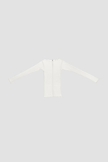 PAMA LONG SLEEVE Off White