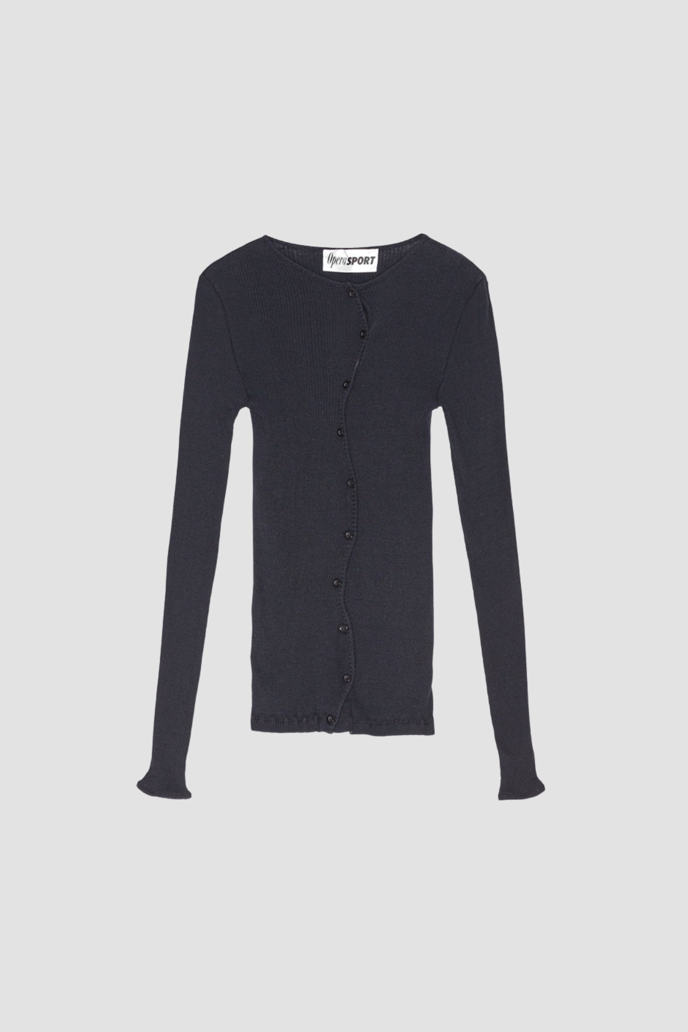 CLAIRE SEAMLESS TOP Black