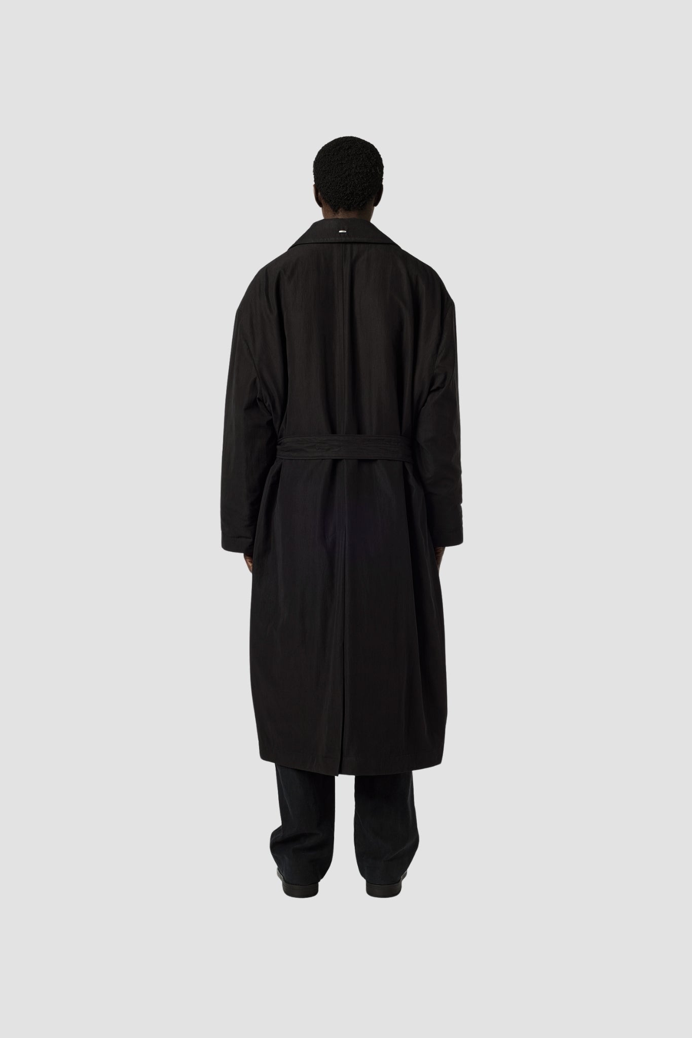 DUVET TRENCH Black Tide Cotton Nylon