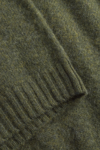 BIRNIR BRUSHED LAMBWOOL Olive Night