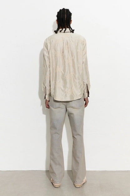 BEYOND SHIRT Champagne Bloom Ethereal Veil