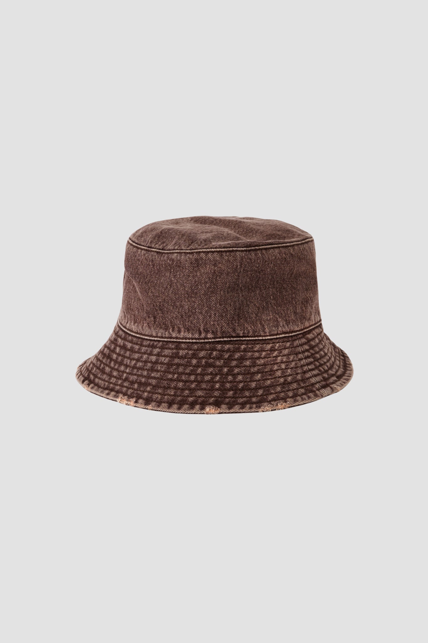 BUCKET HAT Overdyed Choco Melon