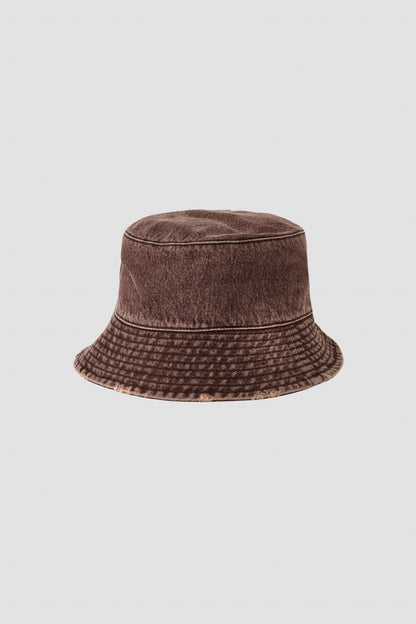BUCKET HAT Overdyed Choco Melon