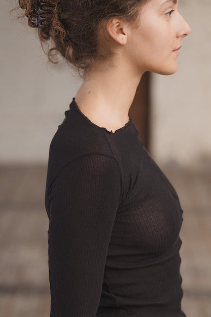 PAMA LONG SLEEVE Black