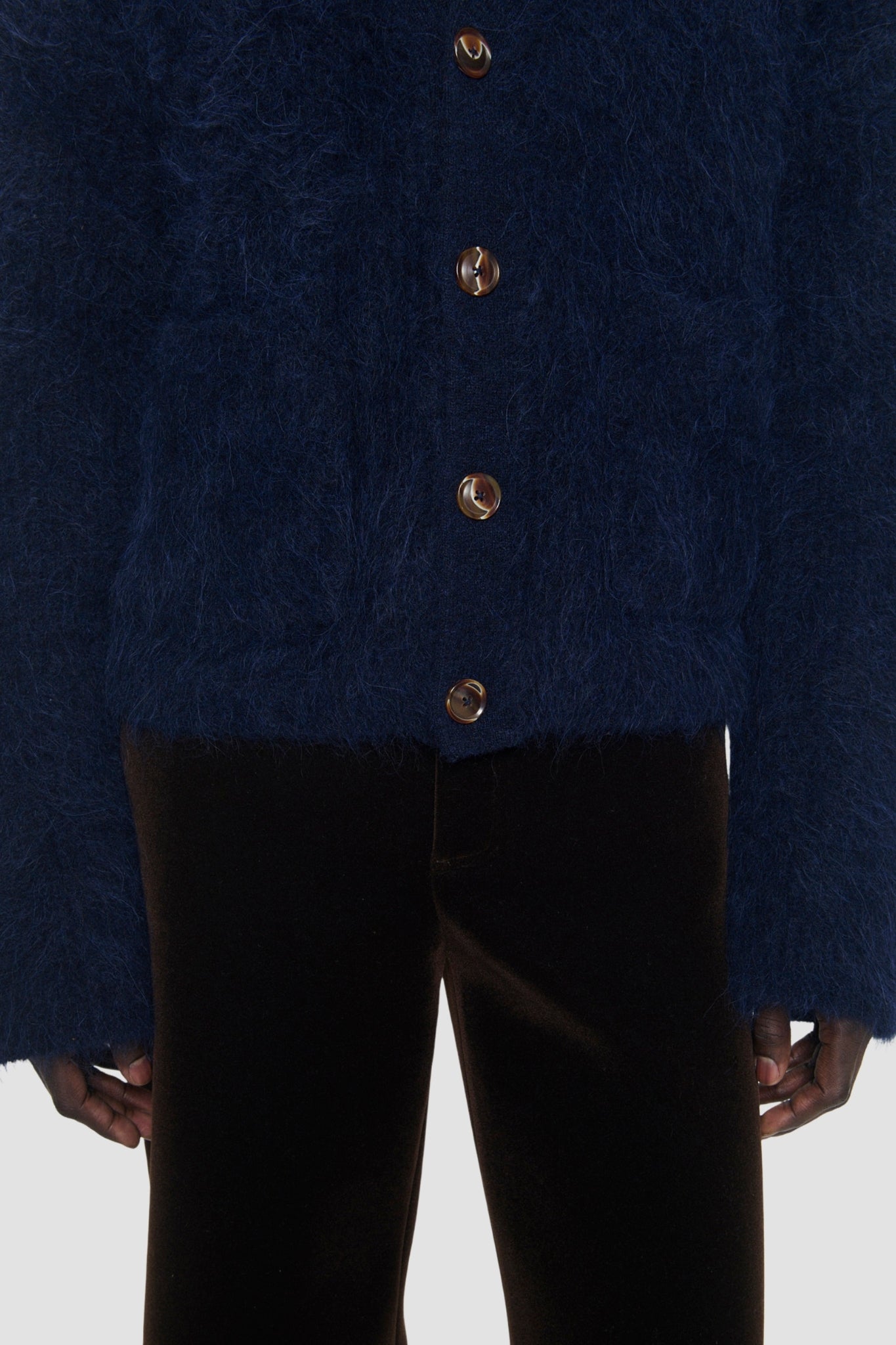 LEE CARDIGAN Neptune Alpaca