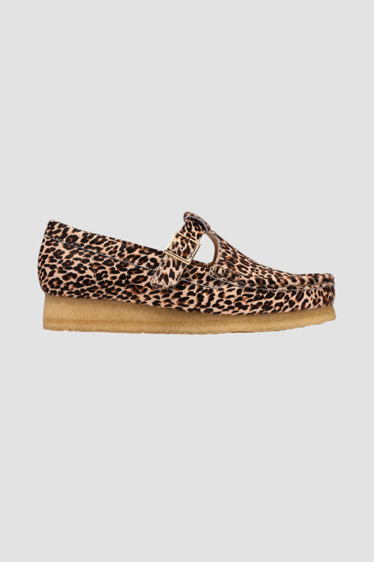 WALLABEE T BAR Leopard Print