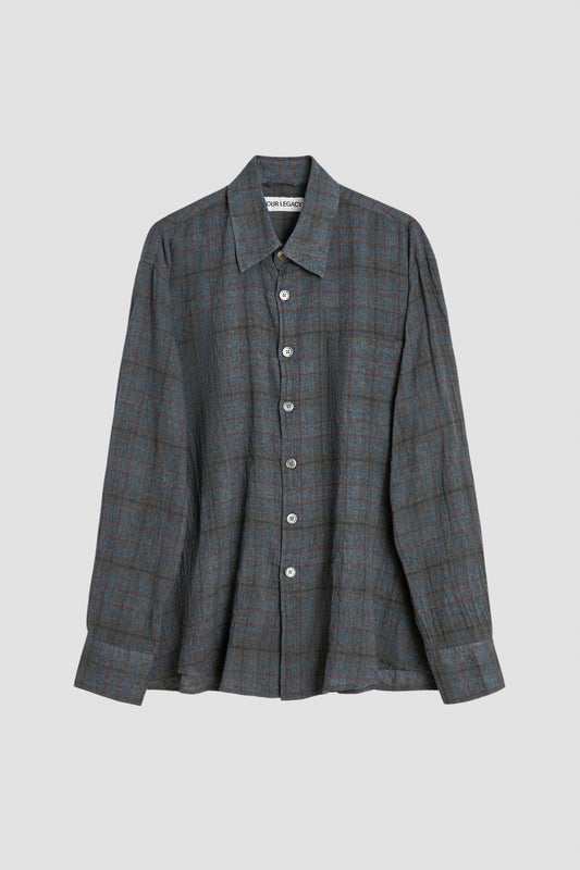 ABOVE SHIRT Bazaar Check Breeze Weave