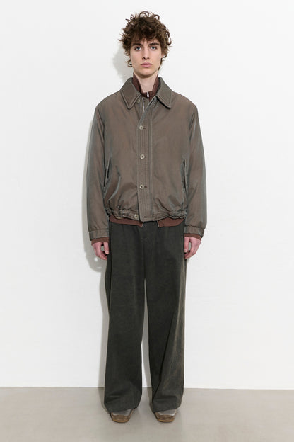 AUTO JACKET Taupe Smoke Twinshade Twill