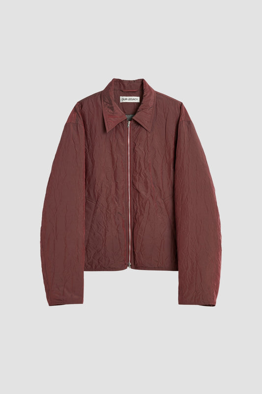 SLIGHT JACKET Shining Cherry Crinkle Solaro