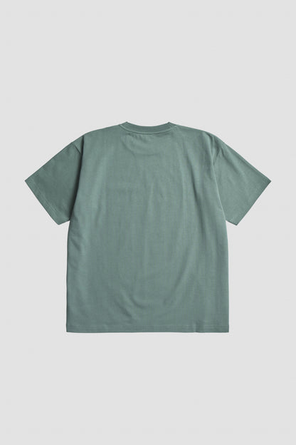 NORSE STANDARD HEAVY LOOSE TEE Aluminum Petrol