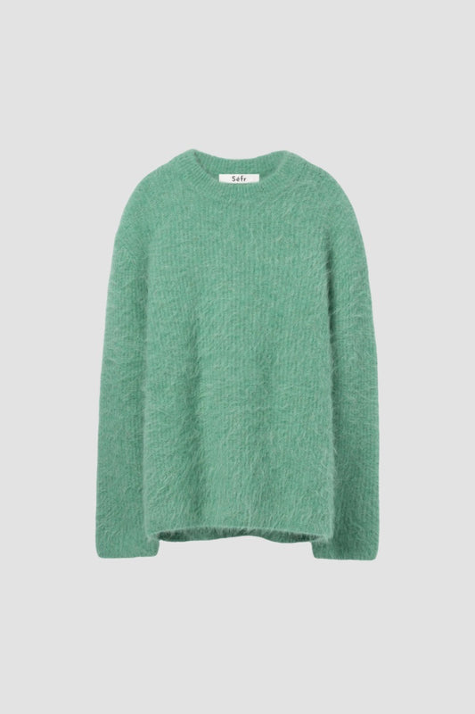 W HARU SWEATER TURQUOISE