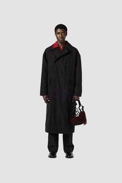 DUVET TRENCH Black Tide Cotton Nylon