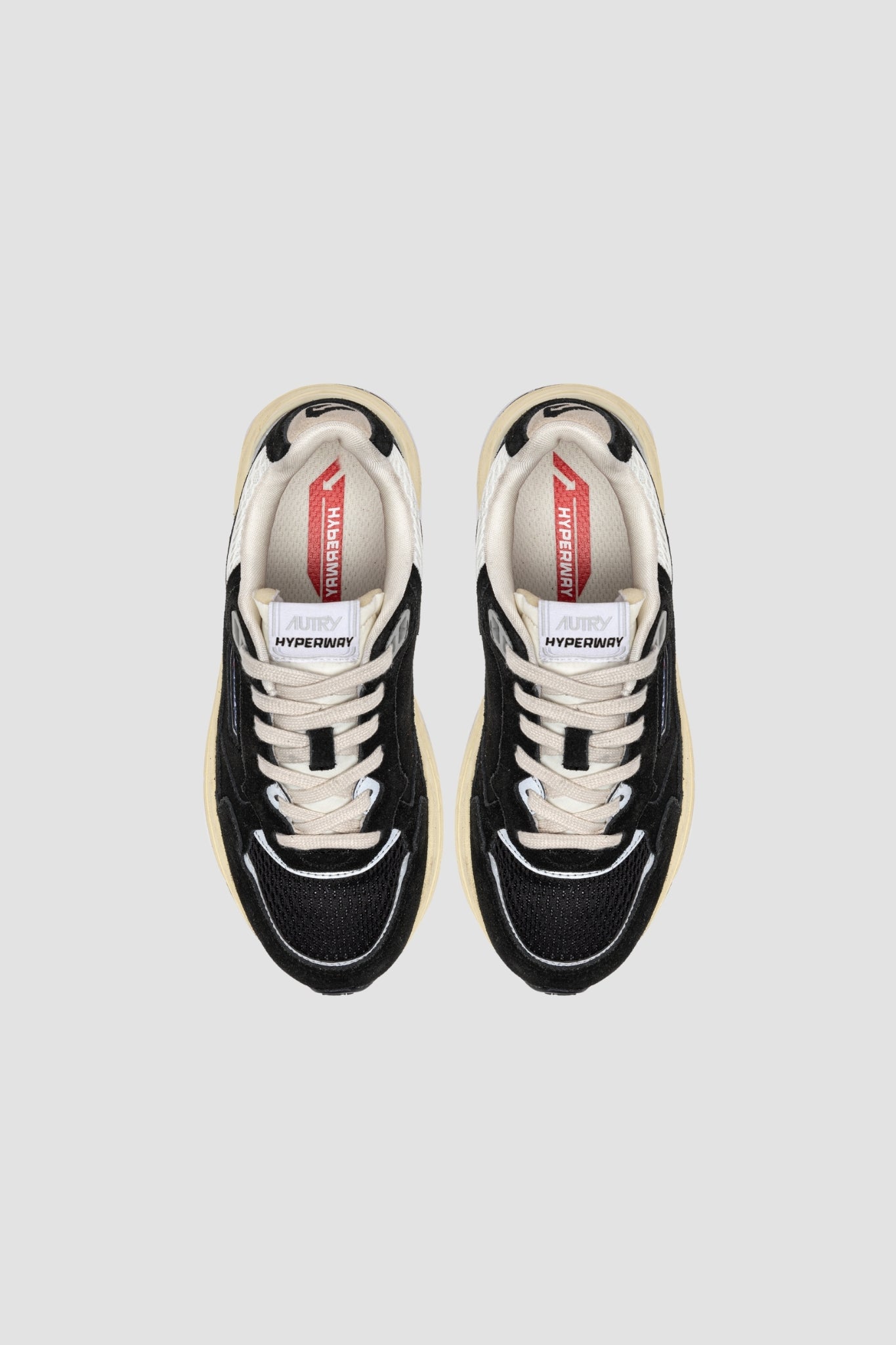 HYPERWAY LOW SUEDE/MESH Black/Silver
