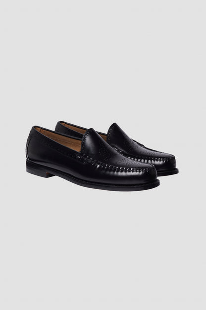 WEEJUN VENETIA BROGUE Black