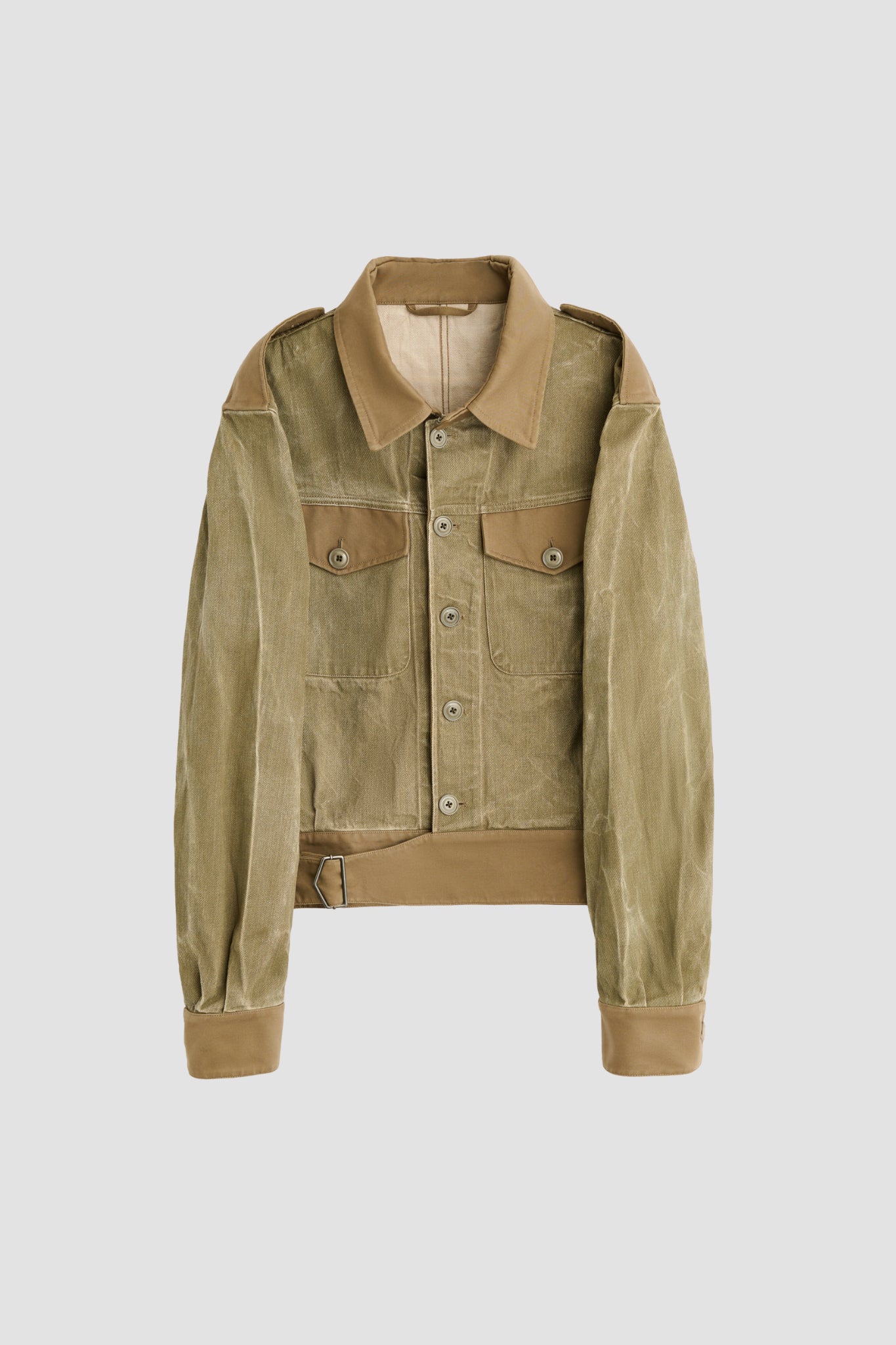 BATTLE JACKET Dusty Olive Pigment Twill