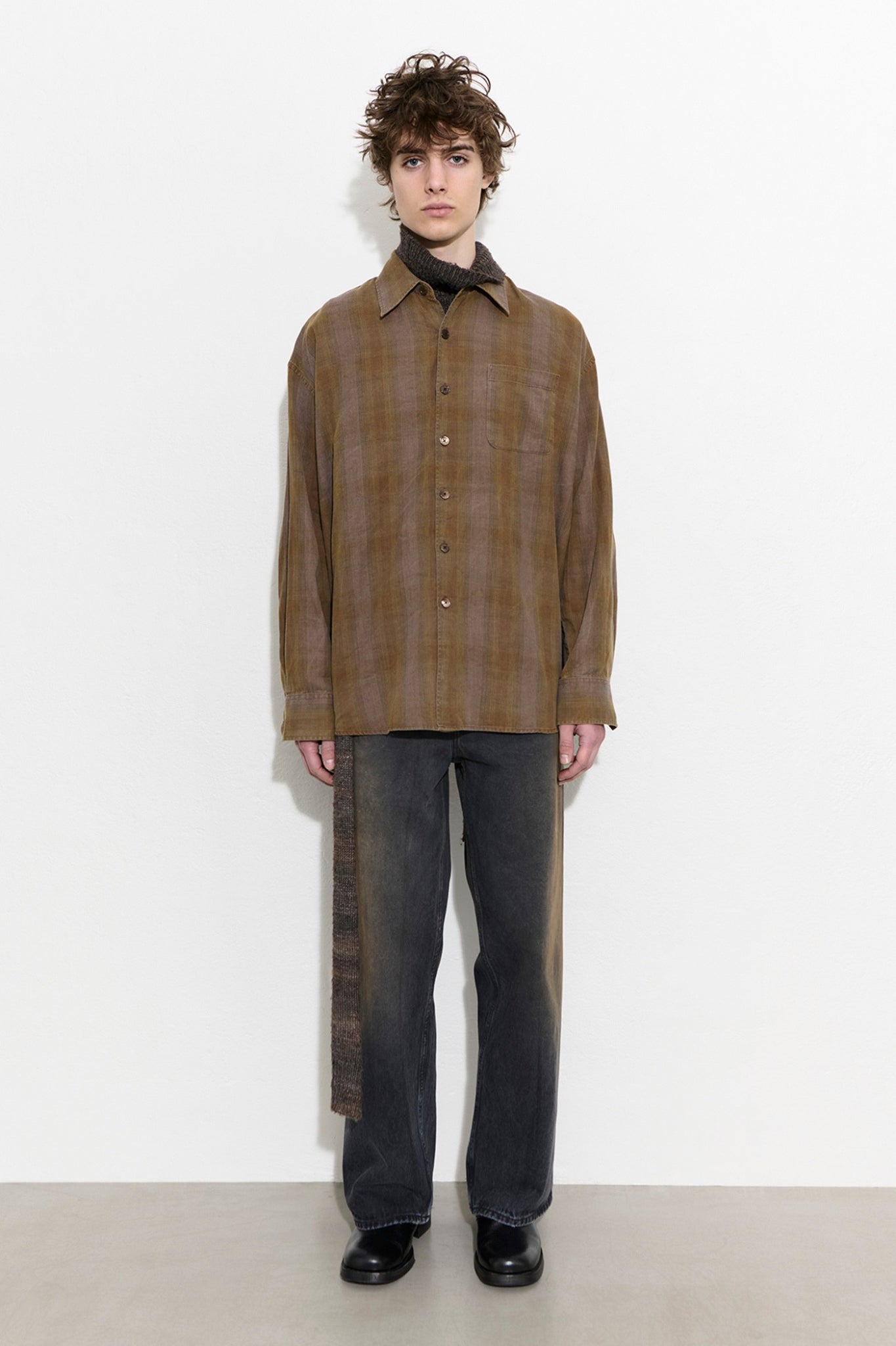 BORROWED SHIRT Dakota Flannel Check