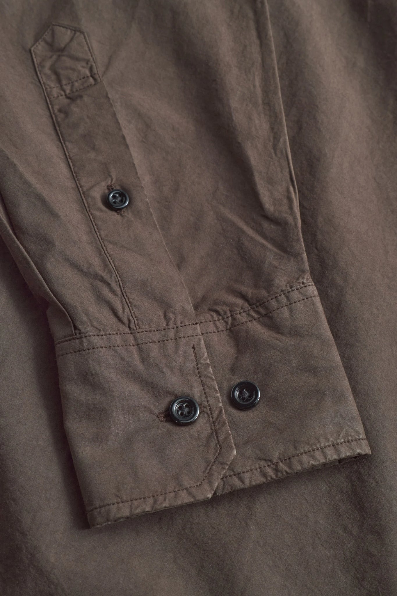 OLE FATIGUE TENCEL SHIRT Espresso