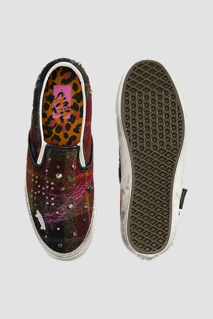 LX CLASSIC SLIP-ON 98 Harris Tweed multi
