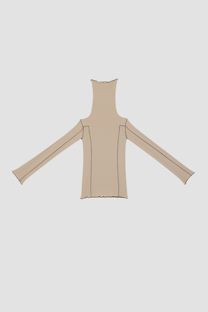 OMATO TURTLENECK Tin Beige