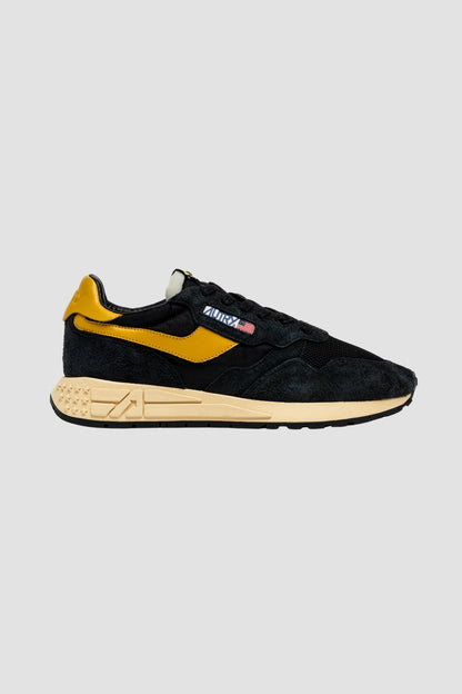 REELWIND LOW SUEDE/NET Black/Yellow