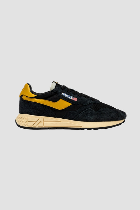 REELWIND LOW SUEDE/NET Black/Yellow