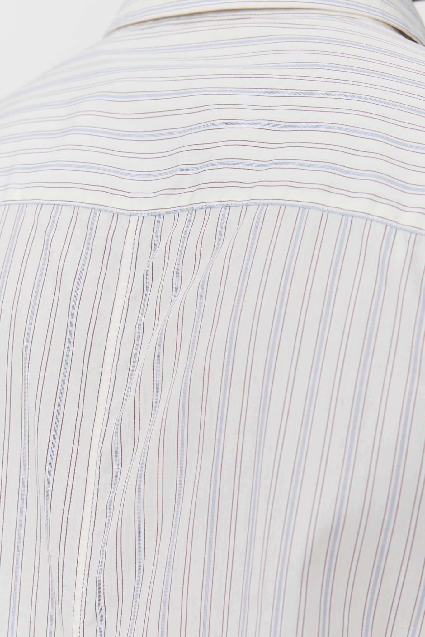 EVENING SHIRT Off White Business Stripe