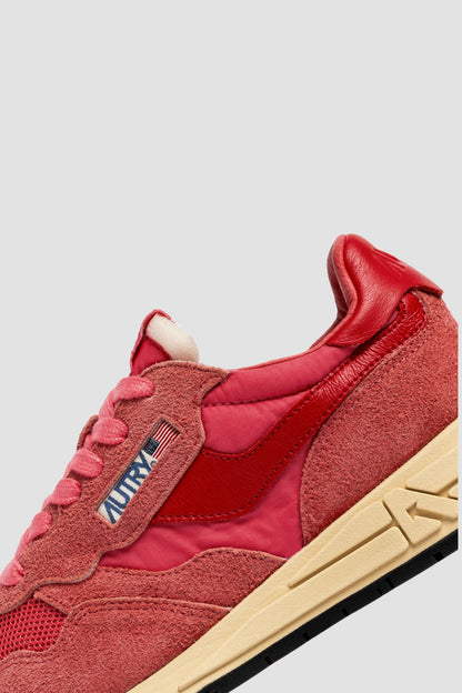REELWIND LOW SUEDE/NET Rose/Ruby