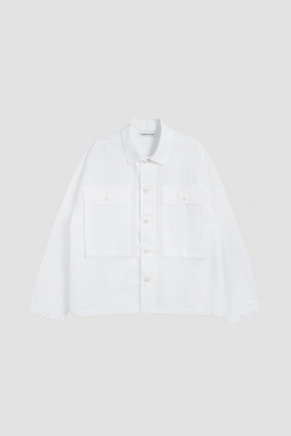 MILITARY SHIRT White