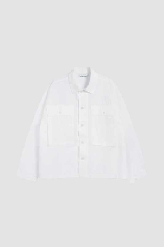 MILITARY SHIRT White