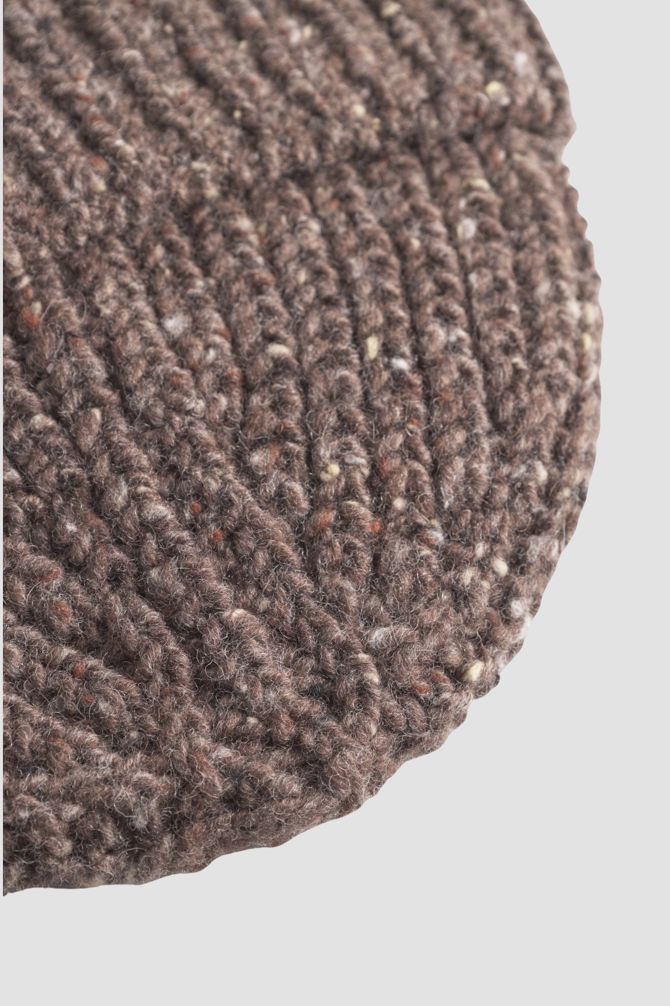 DANIEL DONEGAL RIB BEANIE Seal Brown