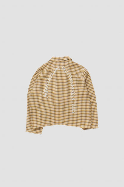 CLUB OVERSHIRT Yellow Check