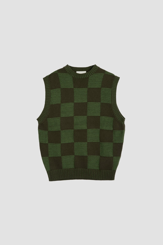 CREW NECK TANK GREEN