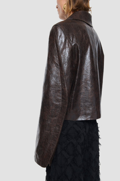 KIELO JACKET Coated Dark Tech