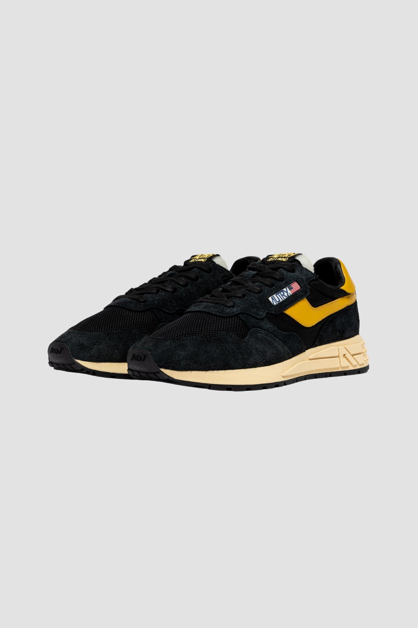 REELWIND LOW SUEDE/NET Black/Yellow