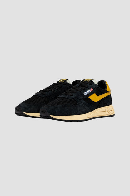 REELWIND LOW SUEDE/NET Black/Yellow