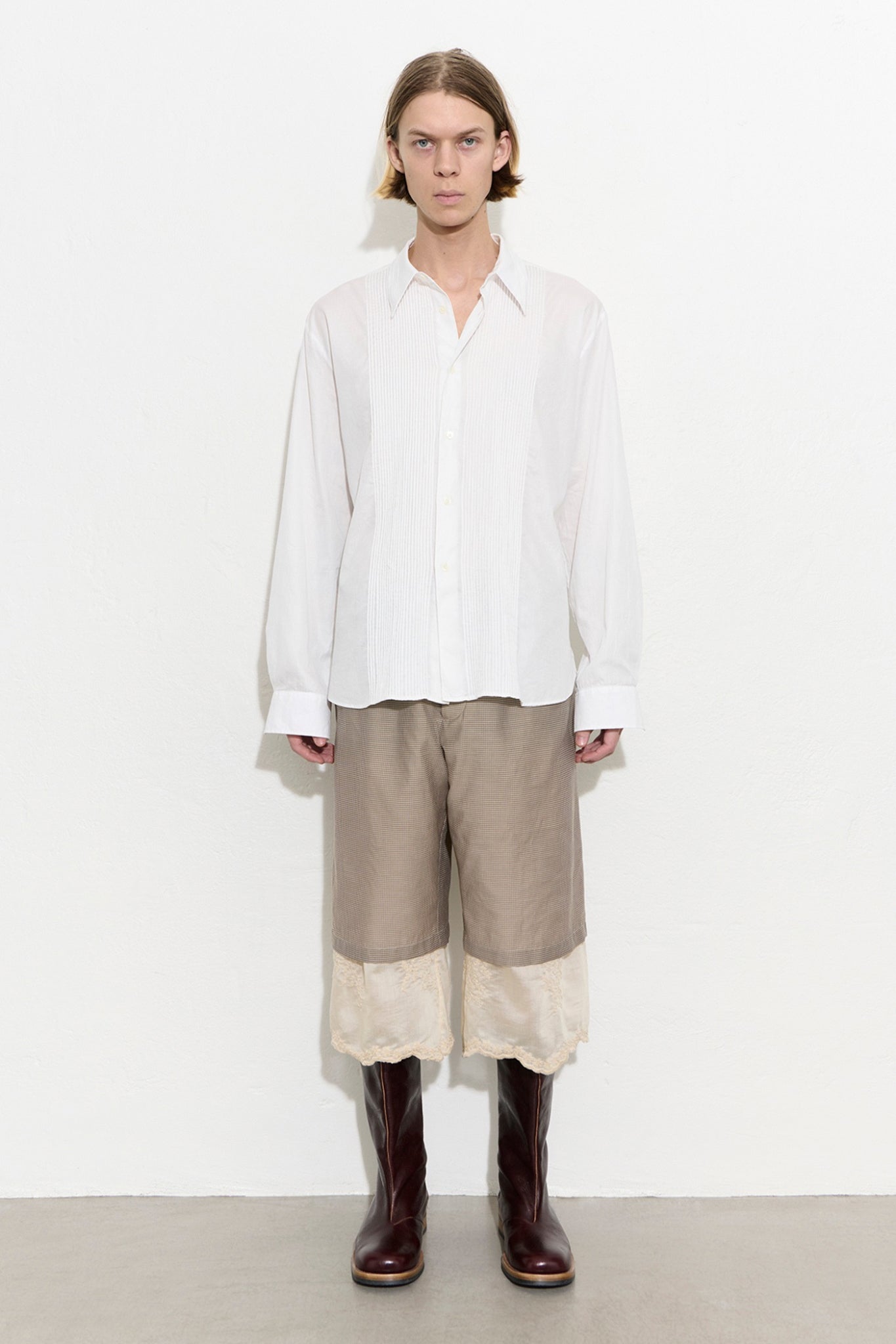 PROMISE SHIRT Ivory Cloud Breezy Cotton