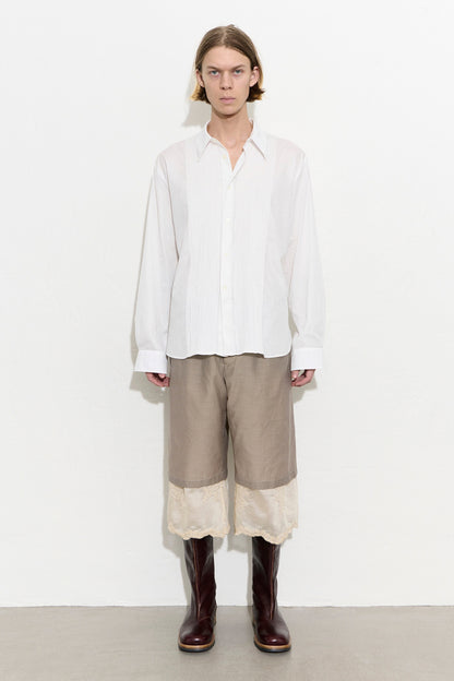 PROMISE SHIRT Ivory Cloud Breezy Cotton