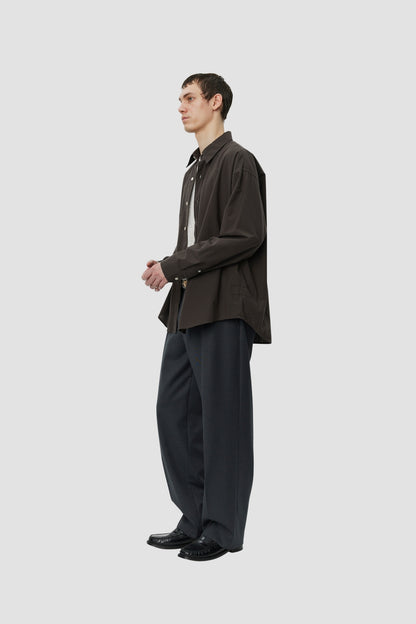 NETWORK SHIRT Brown Micro Struct