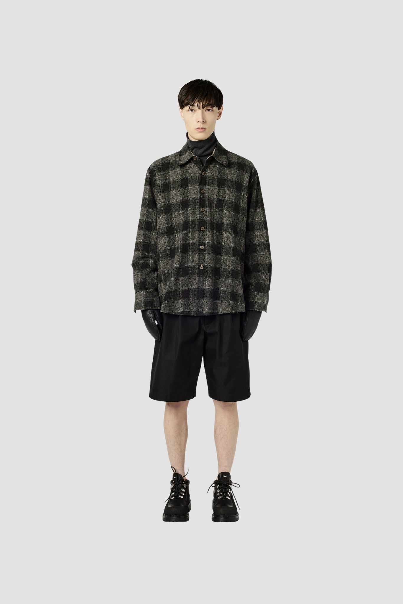 ABOVE SHIRT, Oakland Low Twist Check