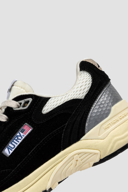 HYPERWAY LOW SUEDE/MESH Black/Silver