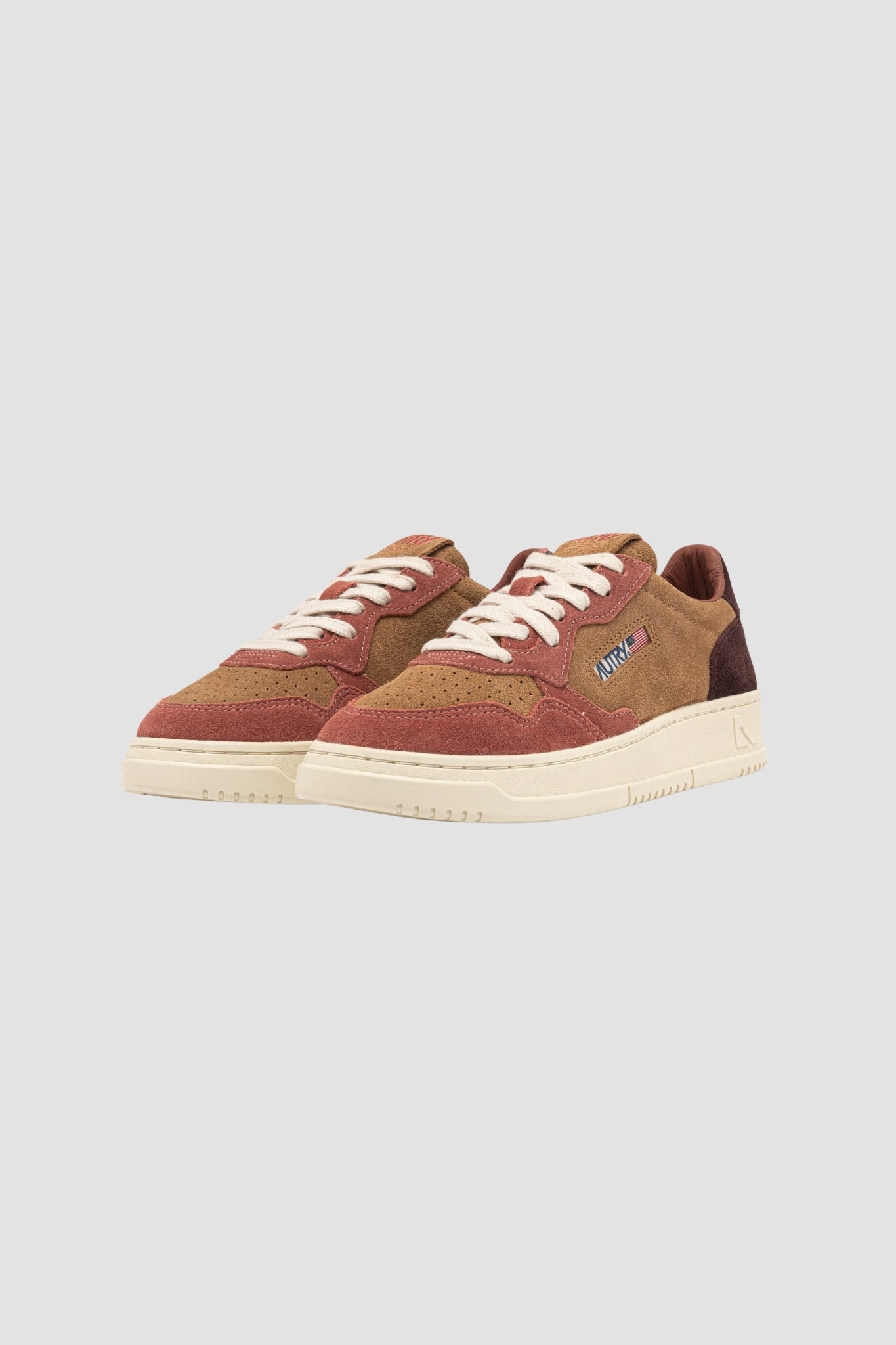 MEDALIST LOW TRIC/SUEDE Bonsrt/Wine