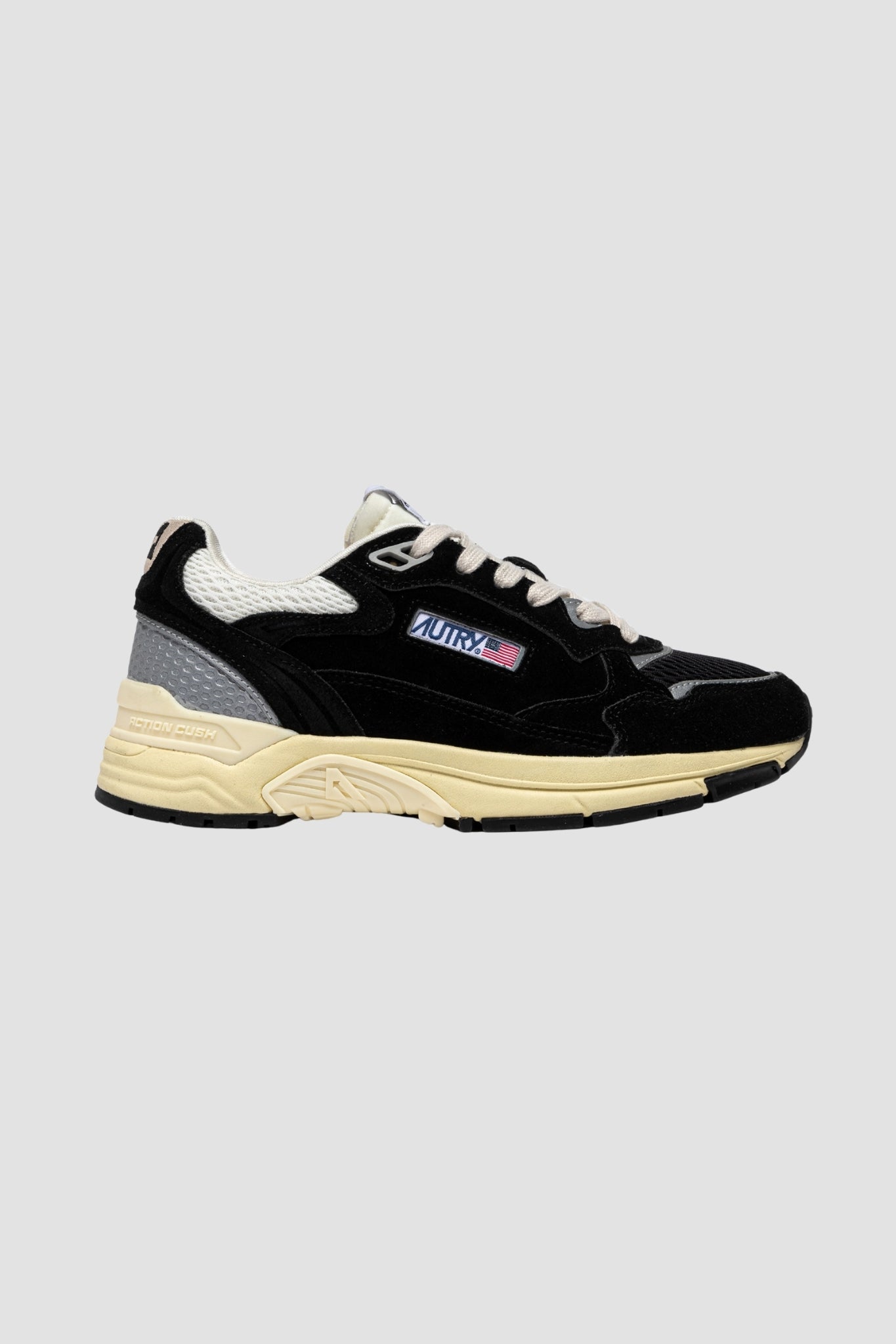 HYPERWAY LOW SUEDE/MESH Black/Silver