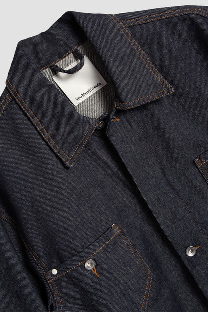 LOFT JACKET Raw Indigo