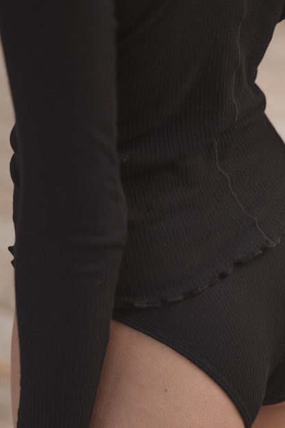PAMA LONG SLEEVE Black