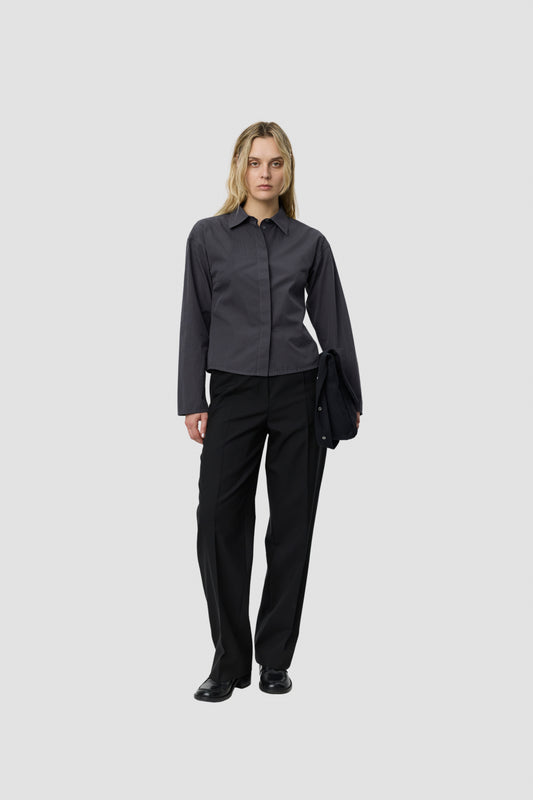 SOFTWARE SHIRT Mushroom Micro CheckPoplin