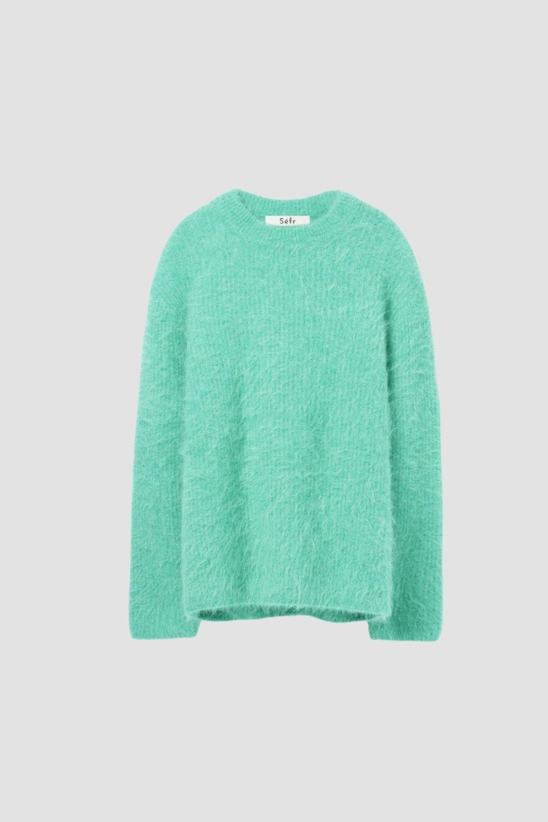 HARU SWEATER TURQUOISE