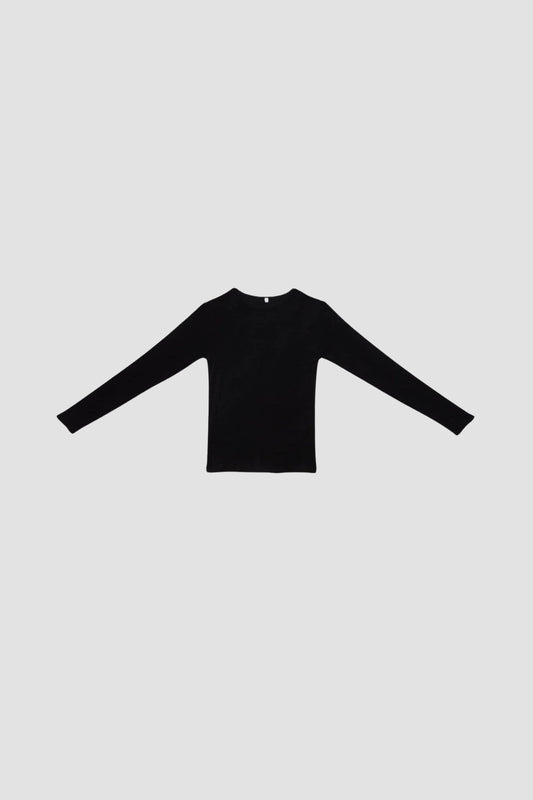 OMO LONG SLEEVE TEE Black