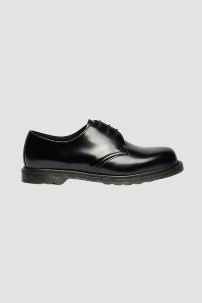 MAYFARE SHOE Black polished smooth