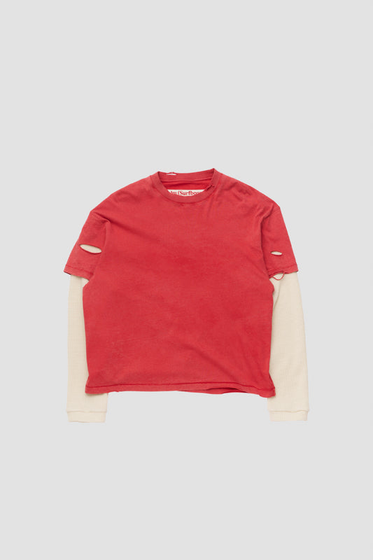 LAYER BOX TEE Signature Red